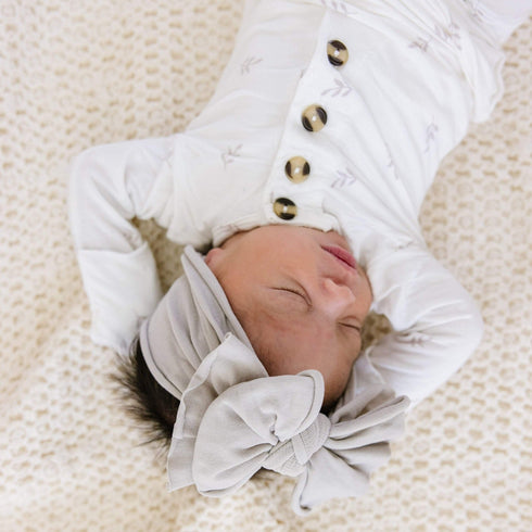 fab-bow-lous®-mushroom Baby Bling Bows clips headbands - Sophia's Style-